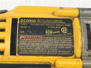 Dewalt dcd950 battery hot sale